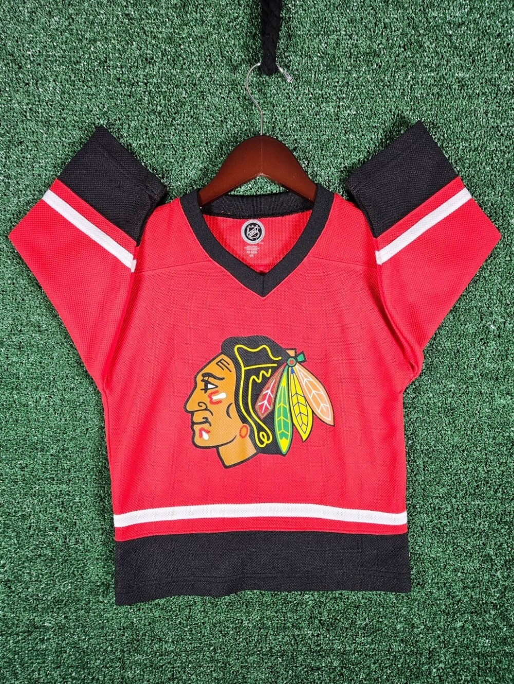 NHL Chicago Blackhawks Kids Hockey Jersey / Kids Size XS 4/5